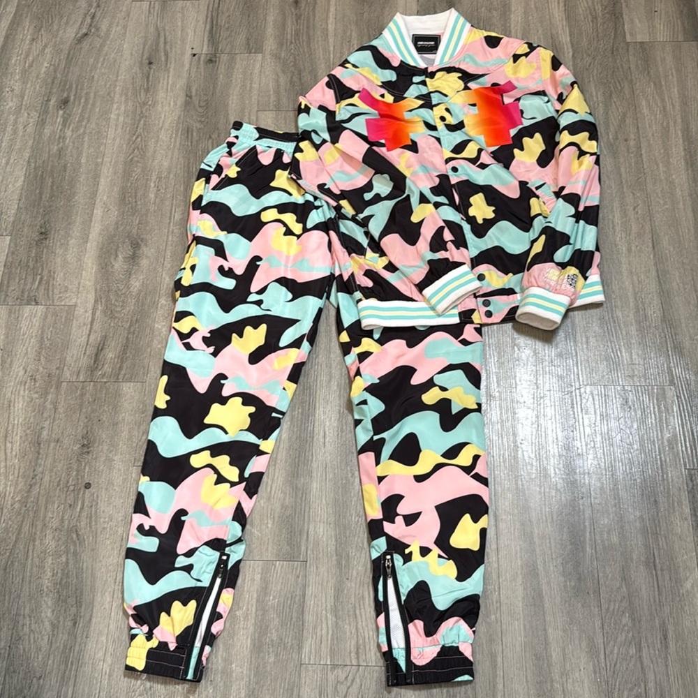 Pink Dolphin windbreaker very blessed .